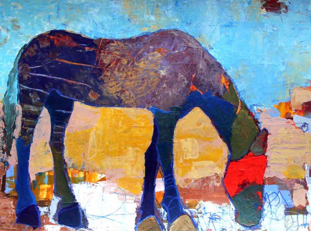 Equus 85..size 36×48…(SOLD)
