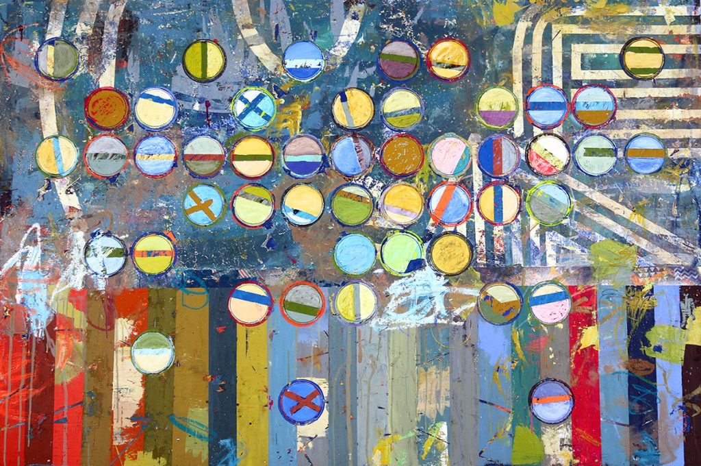Fibonacci 370…size 48×72…(SOLD)