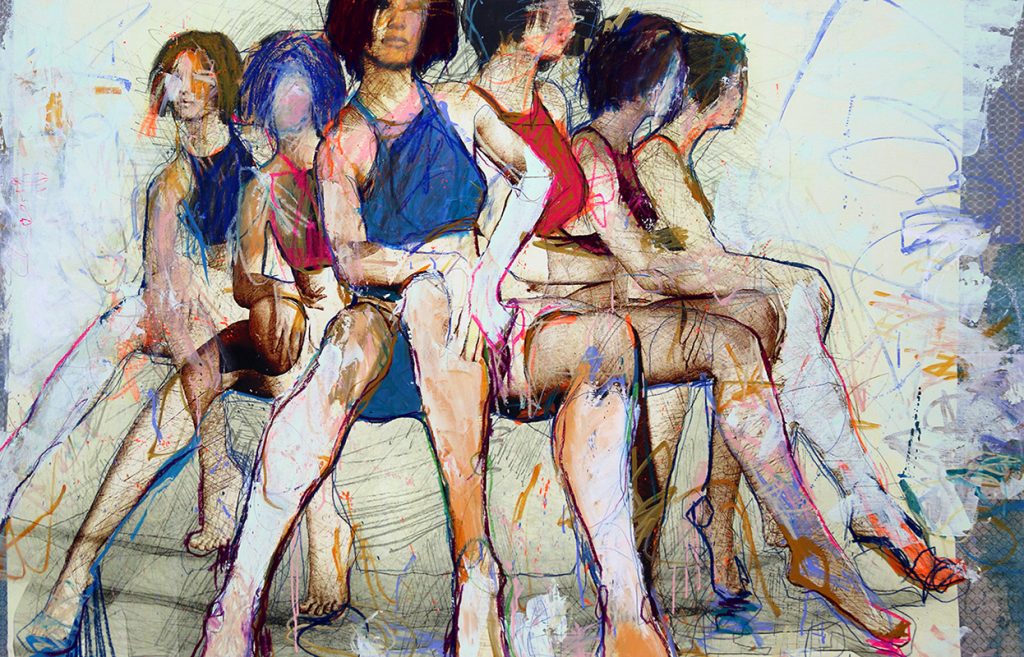 Sirens 5… size 42×65…(SOLD)