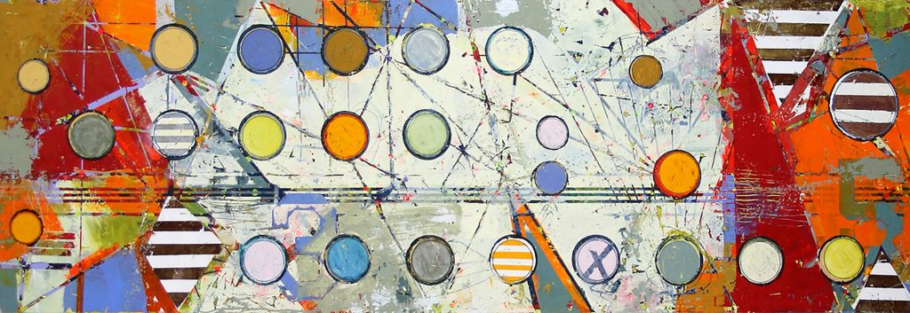 Fibonacci 386 size 24×72…(SOLD)