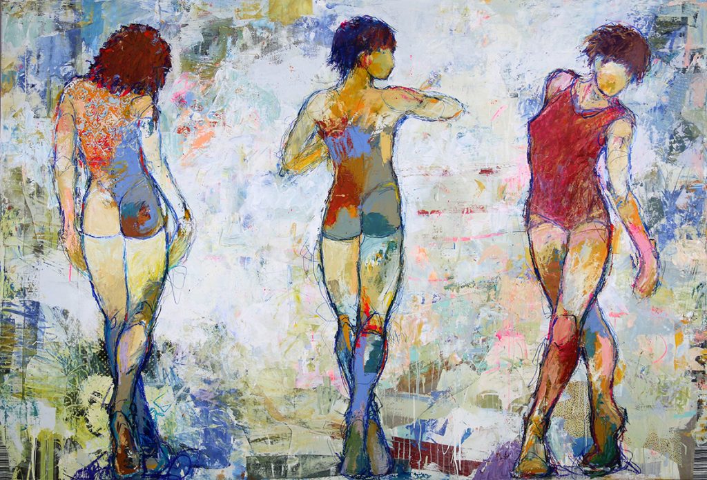 Sirens 7 size 64×92…(SOLD)