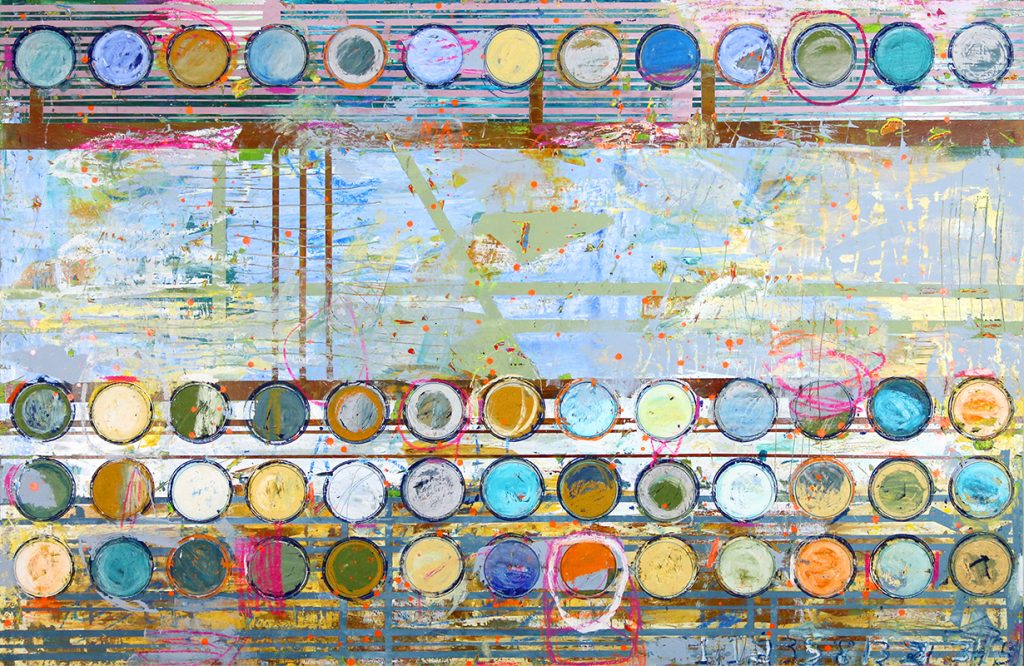 Fibonacci 387 size 48×72 …(SOLD)